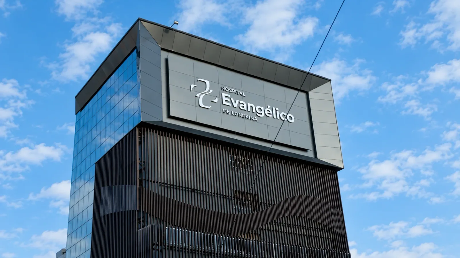 Fachada do Hospital Evangélico de Londrina